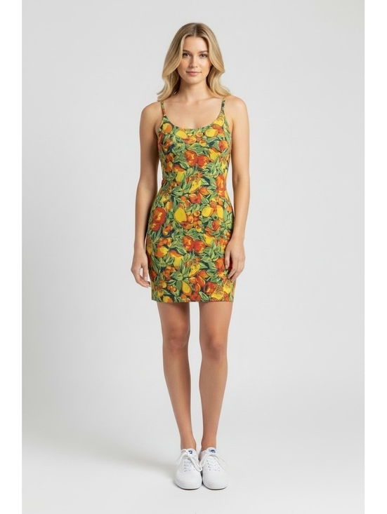 Toad&Co Dresses & Skirts - Toad&Co Sunkissed Skort Dress Midnight Fruit Print Size S EUC